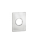 Placa Arteor - Italian / US standard - rotund - 2 module - mirror alb