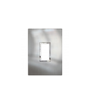 Placa Arteor - patrat - 1 vertical module - 2'' x 4'' - stainless steel