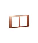 Placa Mallia - 2x1 module - copper