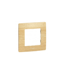 Placa Niloé - 1 module - light wood