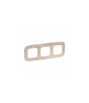 Placa Valena Allure - 3 module - narcis gold