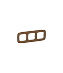 Placa Valena Allure - 3 module - walnut