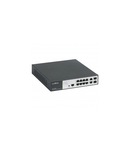 PoE Ethernet 19 inch switch cu 12 RJ 45 ports (8 PoE+ ports) 1Gb manageable