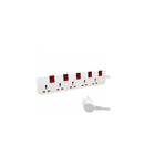 Prelungitor Type O Plug - Myanmar standard - 5x2P+E - 2 m cord