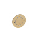 Receptacle pentru floor priza Arteor/Mosaic - versiune rotunda - golden brushed