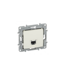 RJ 45 Cat.5 UTP priza Niloé - 360° shielded - ivory