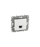 RJ 45 Cat.5 UTP priza Niloé - 360° shielded - alb