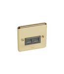 RJ 45 category 6 priza Synergy - twin - Authentic glossy gold