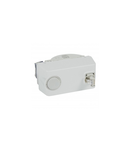 RJ 45 priza Arteor - category 6 UTP retractable cu cord 0.9 m - 4 module - soft alu