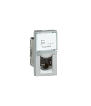 RJ 45 priza Mosaic - category 6A STP - 1 module - aluminiu