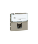 RJ45 priza Arteor - category 5e UTP - 8 contacts - 2 module - champagne