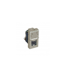 RJ45 priza Arteor - category 6 FTP - 1 module - champagne