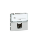 RJ45 priza Arteor - category 6 FTP - 2 module - soft alu