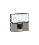 RJ45 priza Arteor - category 6 FTP - 9 contacts - 2 module - magnesium