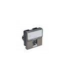 RJ45 priza Arteor - category 6 STP - 9 contacts - 2 module - magnesium