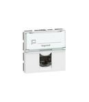 RJ45 priza Arteor - category 6 UTP - 8 contacts - 2 module - alb