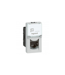 RJ45 priza Arteor - category 6A STP - 1 module - soft alu