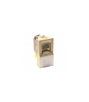 RJ45 priza Arteor - category 6A UTP - 1 module - champagne