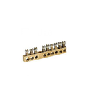 Screw terminal block - 1 x 6 to 25Ø - 14 x 1.5 to 16Ø - L. 122 mm