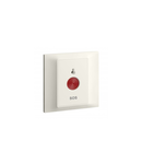 Security switch Belanko S - 1A resistive 250V~ panic button - ivory