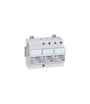 Self-protected Descarcator SPD - pentru consumer unit - T2 - Imax 12 kA/pole - 3P+N left