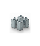 Set of 4 corner pieces pentru plinths pentru XL³ S 630 and 4000 enclosures - inaltime 100 mm