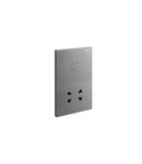 Priza de ras Galion 115/230V - 20VA - 50/60Hz - dark silver