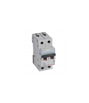 Siguranta automata MCB TX³ 6000 - 2P - 230/400 V~ - 10 A - C curba - prong/pentruk type supply busbars