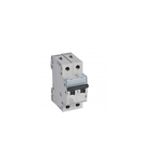 Siguranta automata MCB TX³ 6000 - 2P - 230/400 V~ - 10 A - C curba - prong-type supply busbars