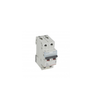 Siguranta automata MCB TX³ 6000 - 2P - 230/400 V~ - 25 A - C curba - prong/pentruk type supply busbars