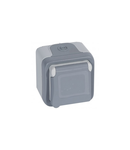 priza Plexo IP55 - BS - 13 A - 2P+E - surface mounting - gri