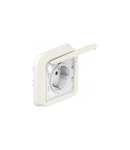 priza Plexo IP55 - German standard - 2P+E - flush mounting - alb