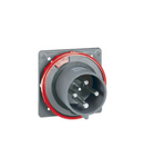 Straight pannel appliance stecher / fisa  - IP66/67-55 - 380/415 V~ - 125 A - 3P+E