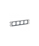 Support 60 mm fixing centres - pentru DLP Alu capac adancime 85 mm - 4 module