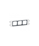 Support 60 mm fixing centres - pentru capac flexibil DLP trunking capac depth 85 mm - 3 module