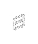 Rama suport Arteor - pentru German/French boxes - 2 x 6 modul orizontal
