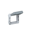 Rama suport Plexo 55 - pentru Mosaic 2 module - IP55 - cu smoked flap lockable