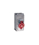 Priza aparenta Hypra - IP44 - 380/415 V~ - 63 A - 3P+N+E - metal