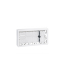 Doza aparentaj Mosaic- 2 x 10 module - depth 46 mm