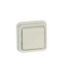 Switch Plexo IP55 - 2-way - 10 AX 250 V~ - flush mounting - alb