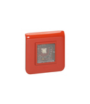 Visual alarm Mosaic device - complete - IP40 / IK04 - 2 module