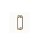 Yoke Synergy pentru 1 Grid module - architrave - pentru alb, stainless steel, satin brass