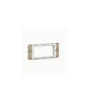 Yoke Synergy pentru 2 module Mosaic front plate - 4 Mosaic module