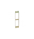 Yoke Synergy pentru 2 Grid module - architrave - pentru alb, stainless steel, satin brass