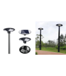 Lampa solara led UFO 120w/6400k (montaj cap stalp) *TV 0,25ron