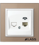 L-klass chm/3917 – Priza telefon simpla