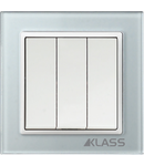 L-klass grey/3927 – Intrerupator triplu