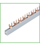 Pieptene ( busbar ) tip U – 2P / 1m