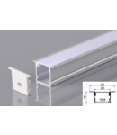 Profil led aluminiu PXG-2015A/2 – ingropat/gips carton/2m