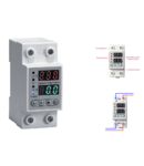 Releu monitorizare digital/reglabil AFMEP – 2P/32A